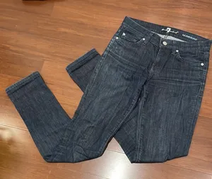 7 for all mankind Roxanne Blue Jeans thumbnail 1