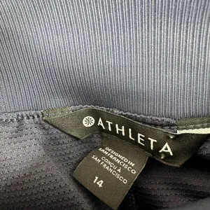 Athleta Size 14 Skort Short Skirt Dark Blue Tennis Golf Pickleball‎ Pockets thumbnail 4
