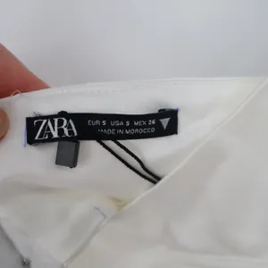 Zara Maxi Dress Womens Small White Sleeveless Cut-Out Back Spaghetti Straps thumbnail 5