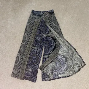 Tribal Print Wide Leg Palazzo Pant/skirt thumbnail 5