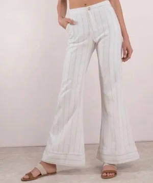 Lucca Couture Isla White Wide Leg Pants thumbnail 4