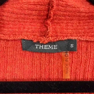 Theme S Ribbed Knit Wool Sweater Red Dress Cowl Neck‎ Stretchy Office Valentines thumbnail 5