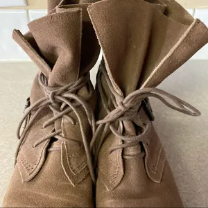 Carlos Santana Brown Suede Leather Vicksburg Slouchy Coastal Cowgirl Chunky Comb… thumbnail 8