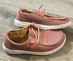 Hey Dude Shoes Wendy Knit 2 Desert Rose Women's Size 6 thumbnail 1
