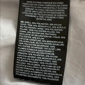 The North Face W Gotham Jacket II Gray XS NWOT * no faux fur thumbnail 10