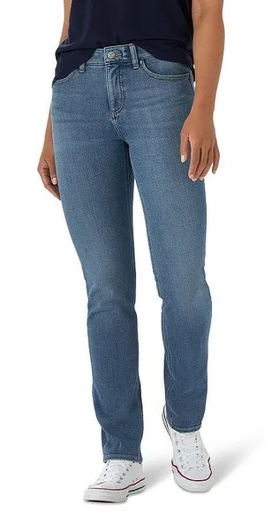 LEE Comfort Waist Ladies Denim Jeans Size 12 thumbnail 1