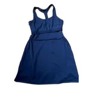 DKNY Sport Athletic Dress Black Racerback Sports Tennis Size Medium Built In Bra thumbnail 5