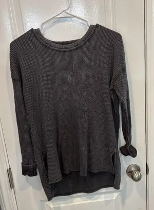 Aerie Waffle Knit Long Sleeve thumbnail 1