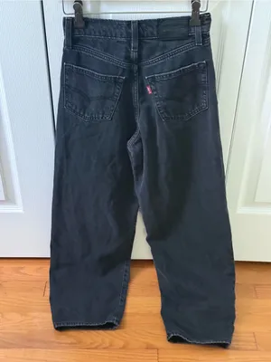Levi’s Balloon Leg Barrel Jeans in Black thumbnail 3