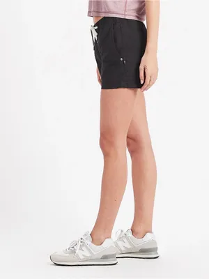 Vuori Women's Vintage Ripstop Shorts In Charcoal Grey Size Medium thumbnail 2