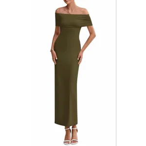 PRETTYGARDEN NEW Off The Shoulder Formal Elegant Cocktail Wedding Maxi Dress XL thumbnail 5