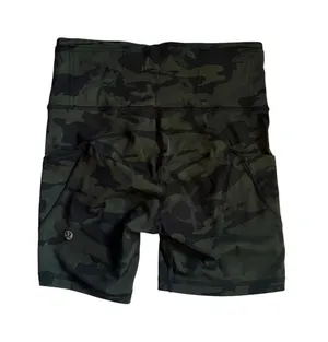 Lululemon Fast & Free Camo Athletic Shorts 6" thumbnail 1