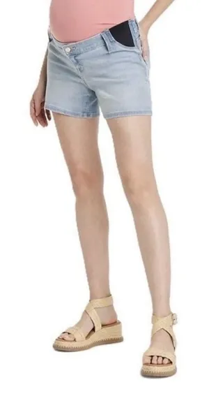 Maternity Midi Denim Short Sz 12 114 thumbnail 1