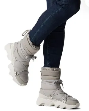 Sorel KINETIC™ Impact NXT Mid Waterproof Boots, GreY, size 10.5, NWT No box thumbnail 1