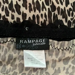 Rampage Small Y2K Leopard Slip Dress Nightgown thumbnail 5