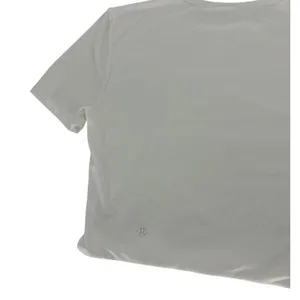 Lululemon Wundermost Ultra-Soft Nulu Cropped‎ T-Shirt White Size S thumbnail 6
