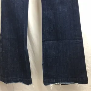 Miss Me Dark Blue Flair Wide Leg Low Rise Jeans 27 thumbnail 4