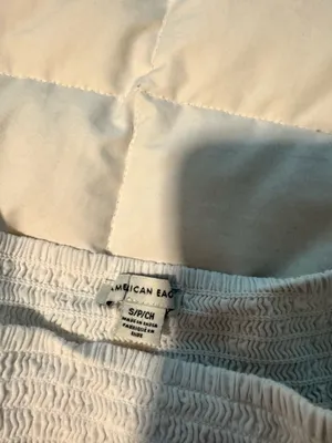 American Eagle Eyelet Skirt White thumbnail 2