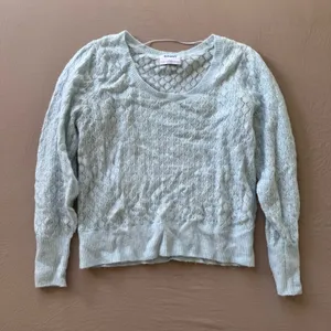 Old Navy Pointelle Scoop Neck Sweater thumbnail 5