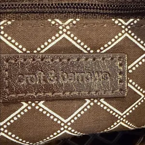Croft & Barrow Brown Teal Quilted Floral Shoulder Bag Small thumbnail 5