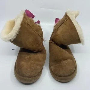 Mid UGG Brown Boots Size: US 2 thumbnail 2