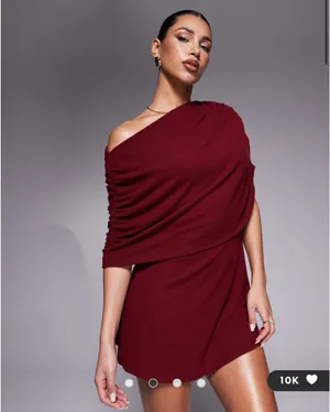 ASOS Off-The-Shoulder Dress thumbnail 2