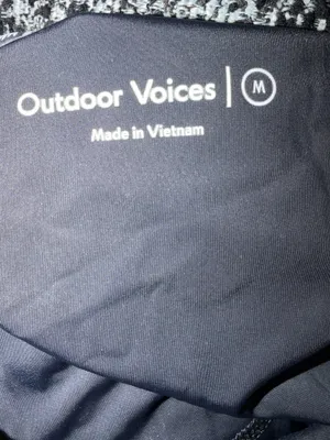 Outdoor Voices The Exercise Dress Dalmatian Print Size Medium. thumbnail 8