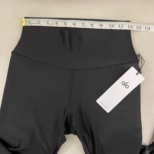 Alo Yoga NWT High Waisted Airlift Leggings in Black Size L thumbnail 8