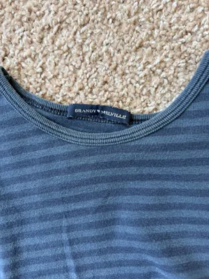 Brandy Melville Hailie Striped Top thumbnail 3