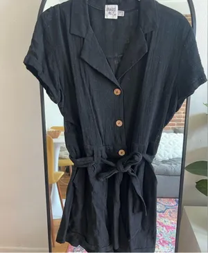 Princess Polly Athens Romper Black thumbnail 5