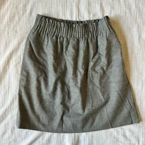 J. Crew Wool sidewalk skirt gray womens‎ 0 thumbnail 1