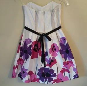 Teeze Me Floral Mini Dress, Size 3 thumbnail 4