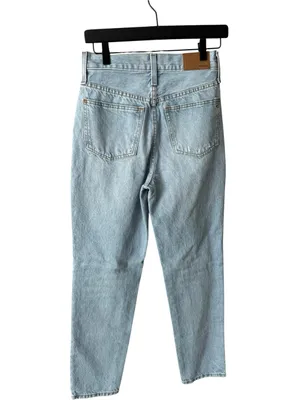 Madewell The Perfect Vintage Jean Light Denim‎ Distressed 24 thumbnail 8