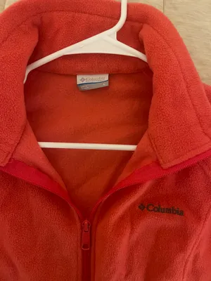 Columbia Salmon/Pink  Fleece Full Zip Up thumbnail 4