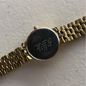 s Quartz Watch Panther Bracelet Gold Toned thumbnail 6