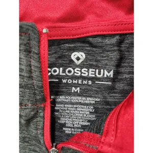 Iowa State Cyclones 1/4‎ Zip Pullover Women Size MEDIUM Colosseum Jacket Gray thumbnail 5