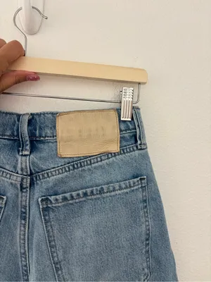 Banana Republic high rise rigid bow jeans thumbnail 2