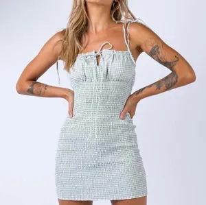 Princess Polly Korina Mini Dress Size US 6 Green Gingham thumbnail 1