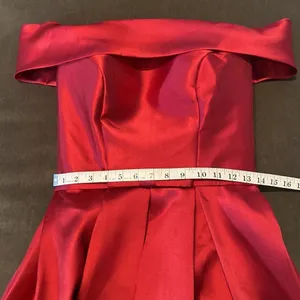 Women’s Off the Shoulder Short Red Prom Party Homecoming Dress CorsetBack Size 6 thumbnail 12
