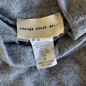 Trendy Mock Neck Open Back Grey Bodysuit Cutout Stretch Top Medium Y2K Aesthetic thumbnail 6