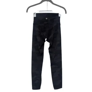 Lululemon Black Camo High-Rise Leggings Size xs thumbnail 5