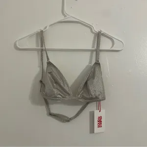 NWT Solid & Striped The Lulu Bikini Top | Size: Medium thumbnail 2