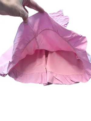 NWT Zesica Pink Barbiecore Sleeveless Bubble Hem mini Dress balletcore Medium thumbnail 4