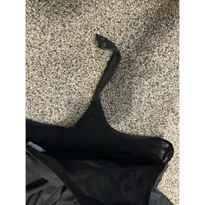 Abercrombie Fitch Black Long Sleeve Bodysuit Small thumbnail 10