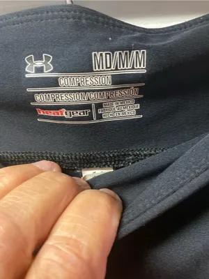 Under Armour Black Capri Leggings thumbnail 3