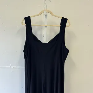 Vikki Vi Black Ruched Sweetheart Neck Sleeveless Maxi Dress Plus Size 1X Jersey thumbnail 5