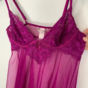 Victoria's Secret Gold Label Negligee Chemise sz Medium Fairy Coauette thumbnail 9