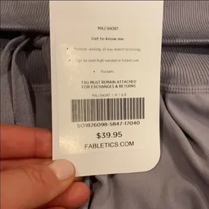 ✨ Fabletics Maj foldover waist shorts✨ thumbnail 6