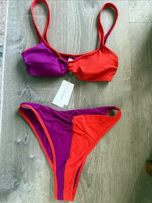 NEW L space CARDI-JADA BIKINI SET MEDIUM thumbnail 2