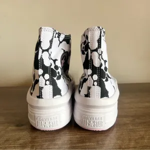 CONVERSE Women’s Chuck Taylor All Star Move Hi Top Shoe Size 10 #225 thumbnail 4